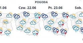 Tak prezentować się będzie pogoda w nadchodzącym tygodniu /IMGW /