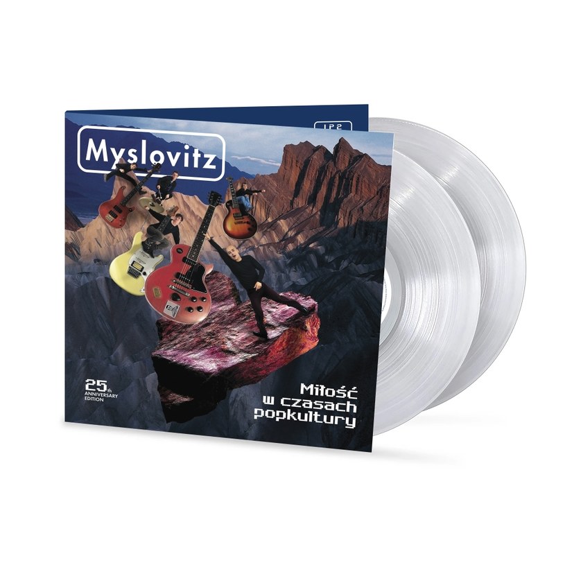 Tak prezentuje się specjalne, winylowe wydanie albumu Myslovitz "Miłość w czasach popkultury" na 25-lecie krążka /Sony Music /materiały prasowe