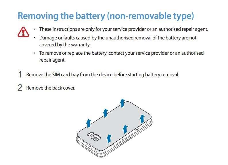 Tak rzekomo ma wygladać instrukcja wyjmowania baterii z Galaxy S6 - coś, czego oficjalnie robić (rzekomo) nie można /android.com.pl