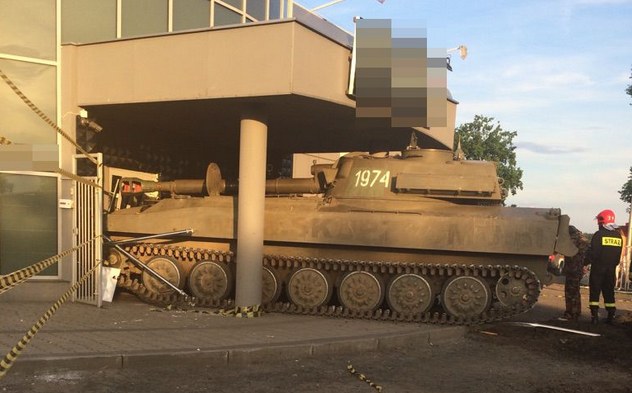 Tak skończył się militarny festyn w Szubinie /Policja