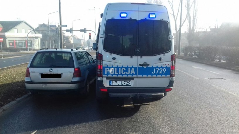 Tak skończyła się próba ucieczki /Policja