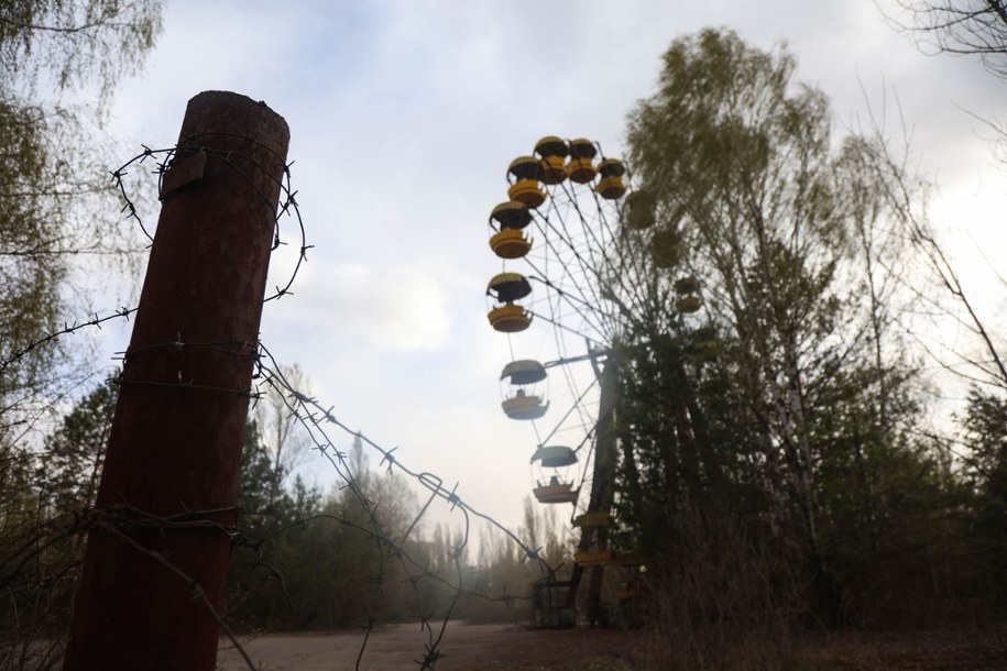 Tak teraz wygląda Prypeć - miasto, które zostało ewakuowane po katastrofie w Czarnobylu /Victor Kovalchuk /PAP