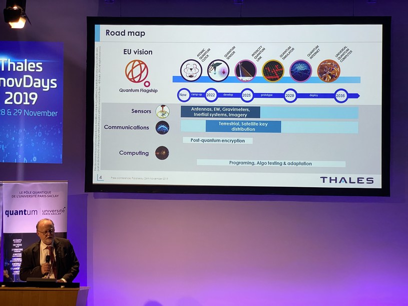 Tak Thales widzi przyszłość technologii kwantowych /INTERIA.PL