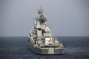 Tak tonął krążownik "Moskwa"? Sieć obiegło zdjęcie