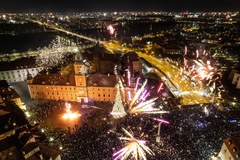 Tak Warszawa witała Nowy Rok