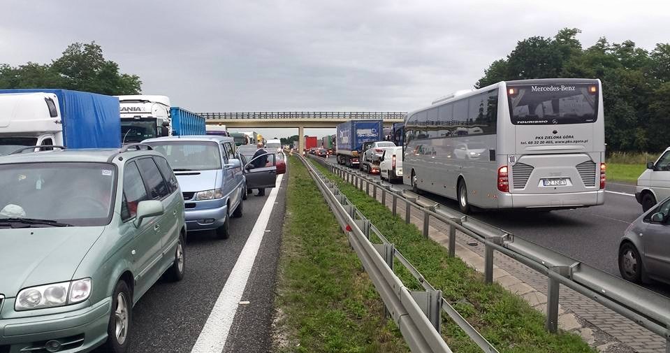 Tak wczoraj wyglądała autostrada A4 /Informacja prasowa