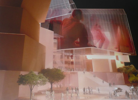 Tak, według Franka Gehry, miałby wyglądać główny budynek Camerimage Łódź Center /INTERIA.PL