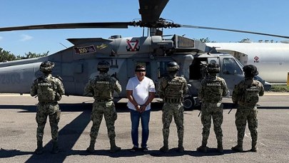 Tak wpadł "Ogrodnik". Baron narkotykowy próbował ukryć się w rowie