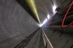 Tak wygląda fragment tunelu pod Martwą Wisłą