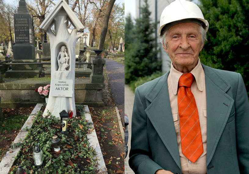 Tak wygląda grób Andrzeja Kopiczyńskiego sześć lat po śmierci aktora /Paweł Wodzyński, East News / Mieszko Piętka /AKPA