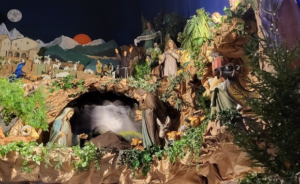 Tak wygląda jedna z największych ruchomych szopek w Polsce