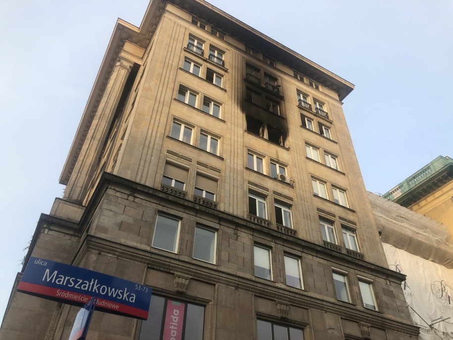 Tak wygląda kamienica o poranku /Michał Dobrołowcz /RMF FM