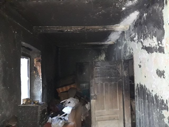 Tak wygląda miejsce pożaru /Policja