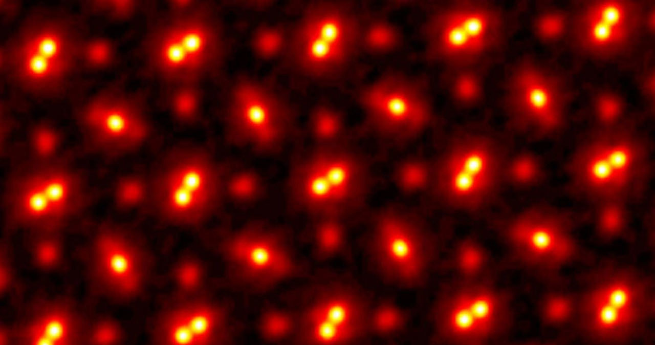 Tak wygląda oglądanie atomów pod mikroskopem /materiały prasowe