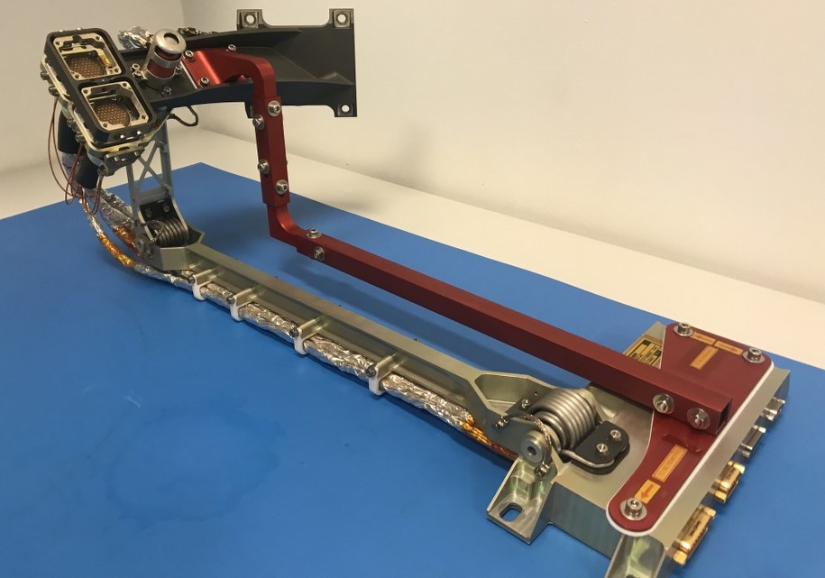 Tak wygląda pępowina marsjańska stworzona przez polskich inżynierów /Michał Dobrołowcz /RMF FM