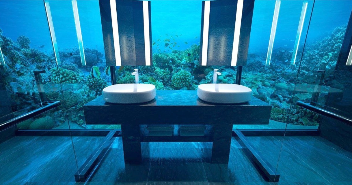 Tak wygląda pierwsza na świecie luksusowa podmorska willa na Malediwach /Geekweek