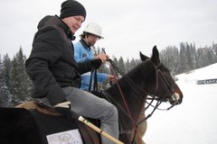 Tak wygląda polo... na śniegu