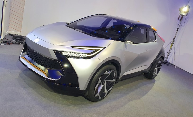 Tak wygląda prototypowa Toyota C-HR Prologue /Michał Domański /INTERIA.PL