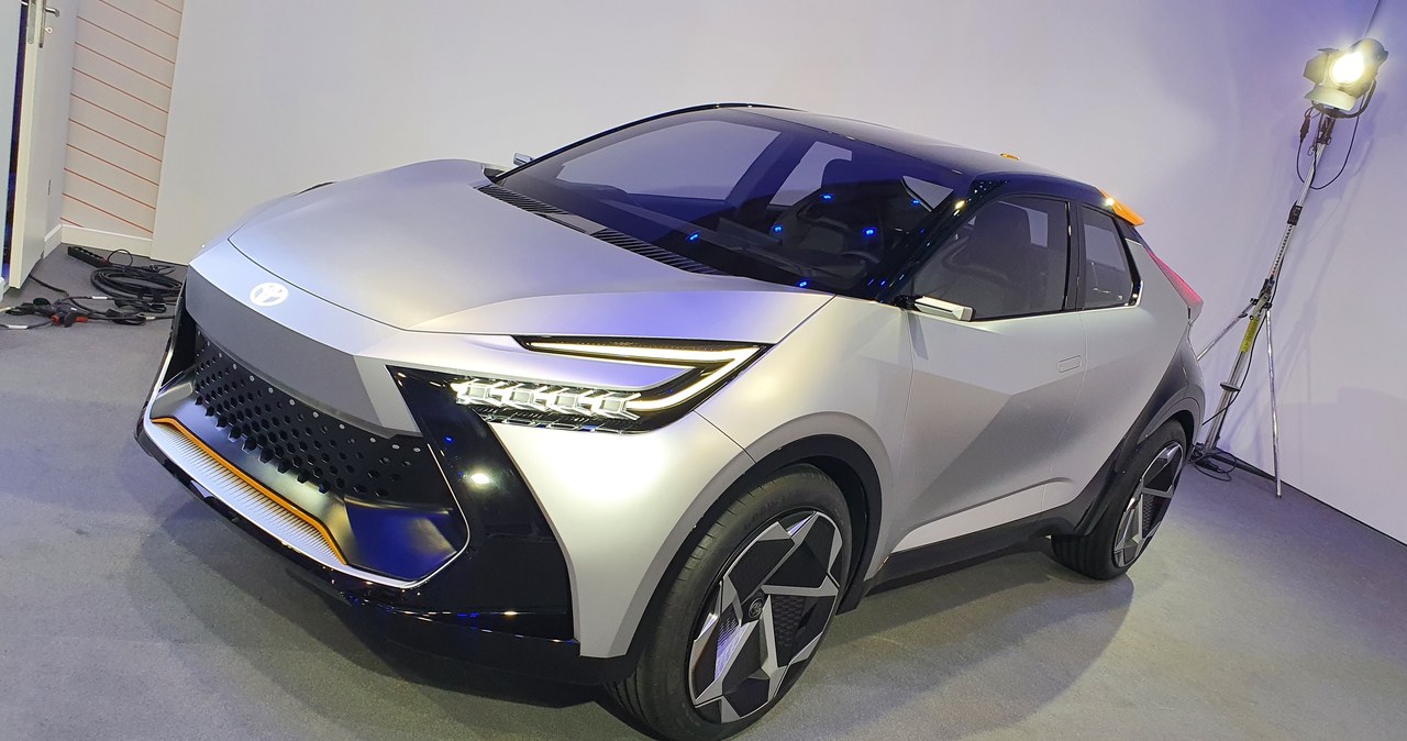 Tak wygląda prototypowa Toyota C-HR Prologue /Michał Domański /INTERIA.PL