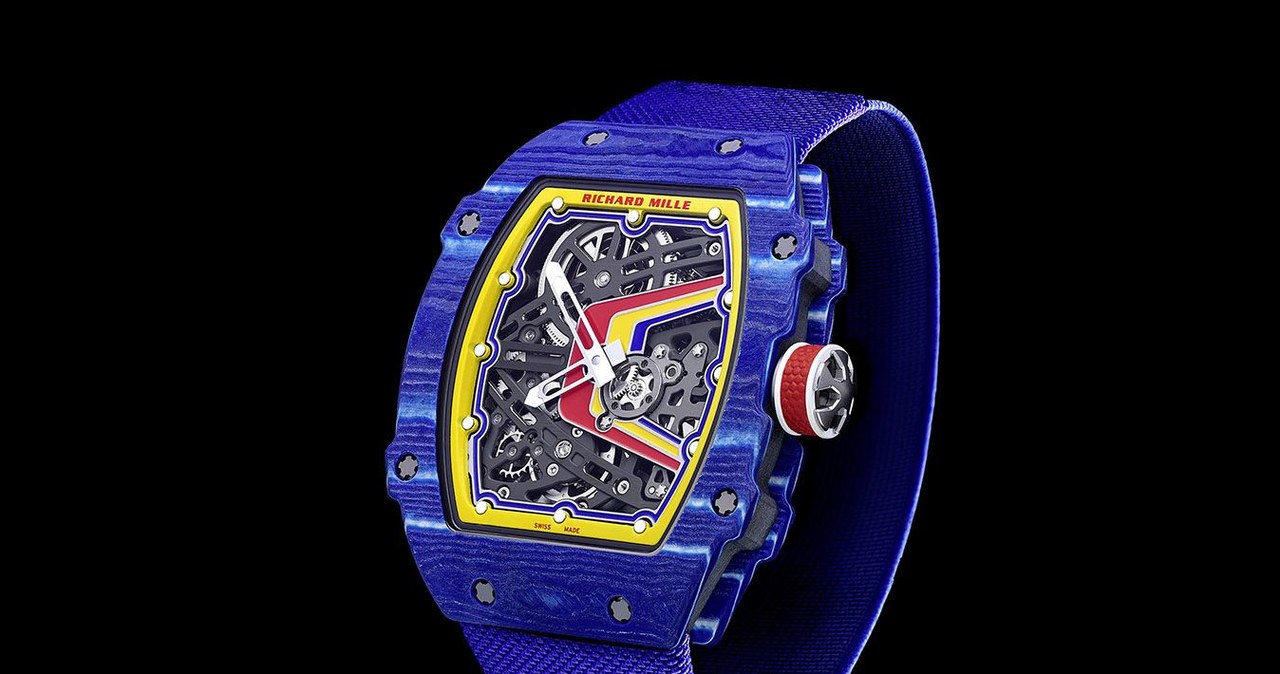 Tak wygląda Richard Mille 67-02 stworzony specjalnie dla Fernando Alonso /Informacja prasowa