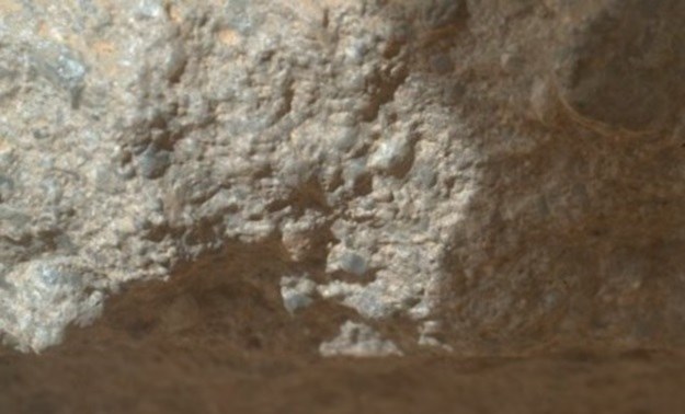 Tak wygląda skała "Darwin", która zainteresowała łazik Curiosity /NASA