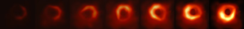 Tak wygląda supermasywna czarna dziura w centrum galaktyki M87. Jej zdjęcie pokazano w kwietniu 2019 roku /123RF/PICSEL /123RF/PICSEL