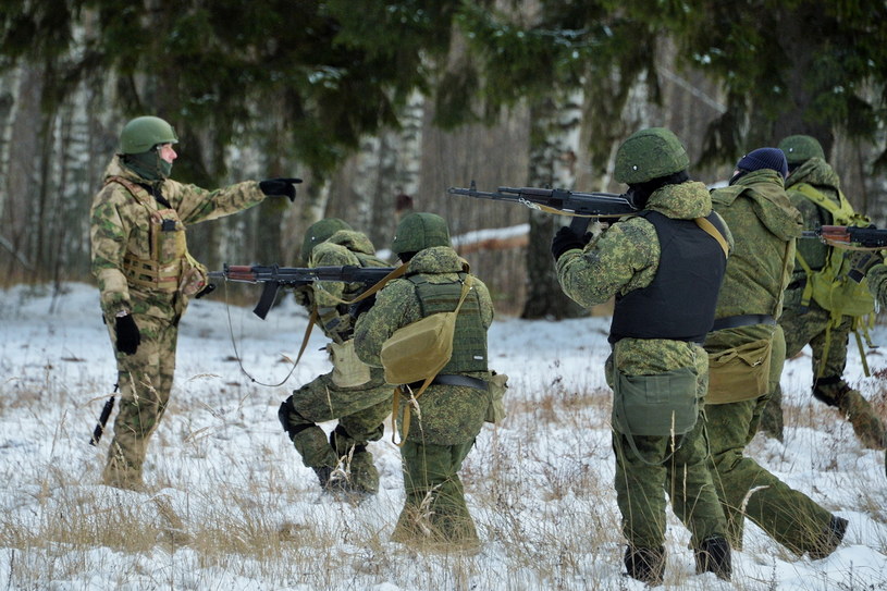 Tak wygląda szkolenie zmobilizowanych na front /Ministerstwo Obrony Rosji /