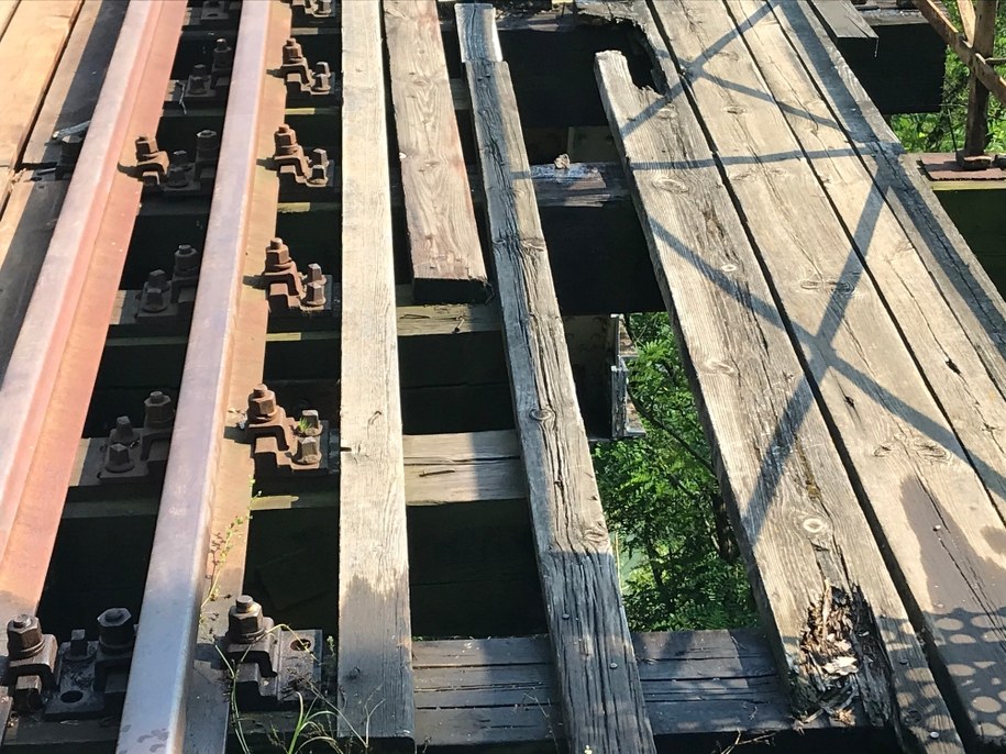 Tak wygląda teraz most /Paweł Pyclik /RMF FM