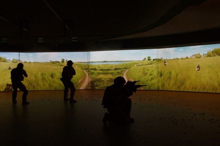 Tak wygląda wirtualna strzelnica w Lublińcu /RMF24