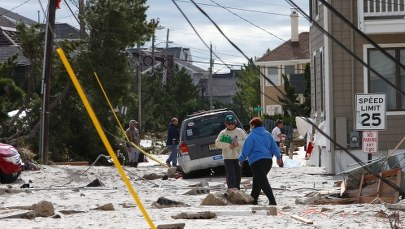Tak wygląda wschodnie wybrzeże USA po przejściu Sandy