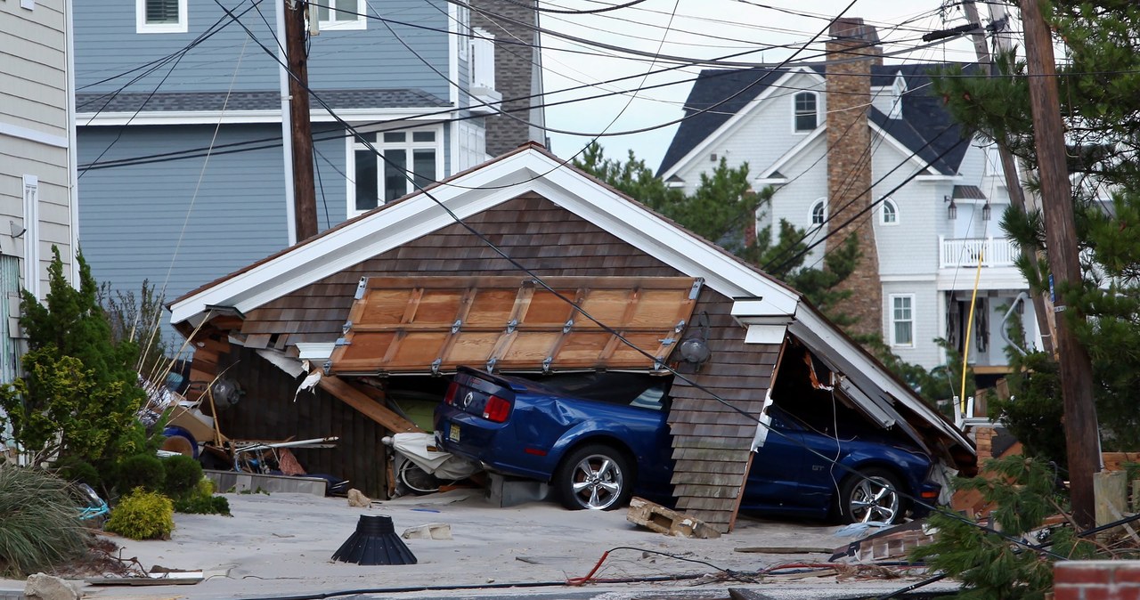 Tak wygląda wschodnie wybrzeże USA po przejściu Sandy