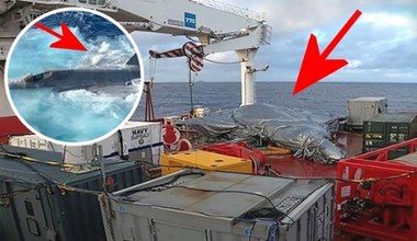 Tak wygląda wydobyty z dna morza wrak myśliwca F-35