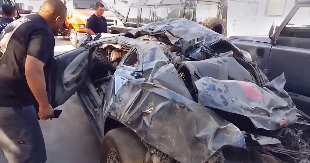 Tak wygląda wypadek w Chevrolecie Camaro przy prędkości 310 km/h /Geekweek