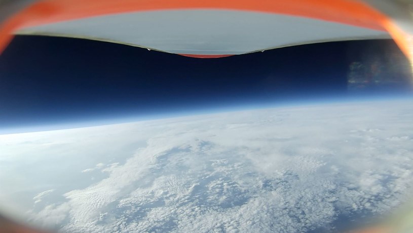 Tak wygląda Ziemia z wysokości 22 kilometrów. /SpaceForest /Twitter