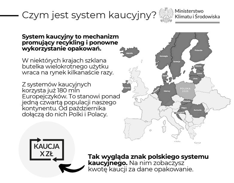 Tak wygląda znak polskiego systemu kaucyjnego /Materiały prasowe