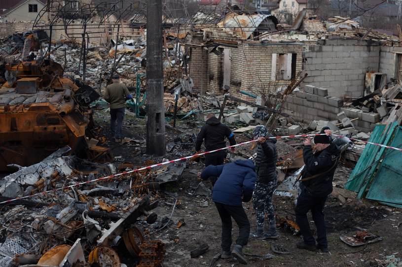 Tak wyglądają miasta, które były ostrzeliwane przez rosyjskie wojska /ANASTASIA VLASOVA /Getty Images