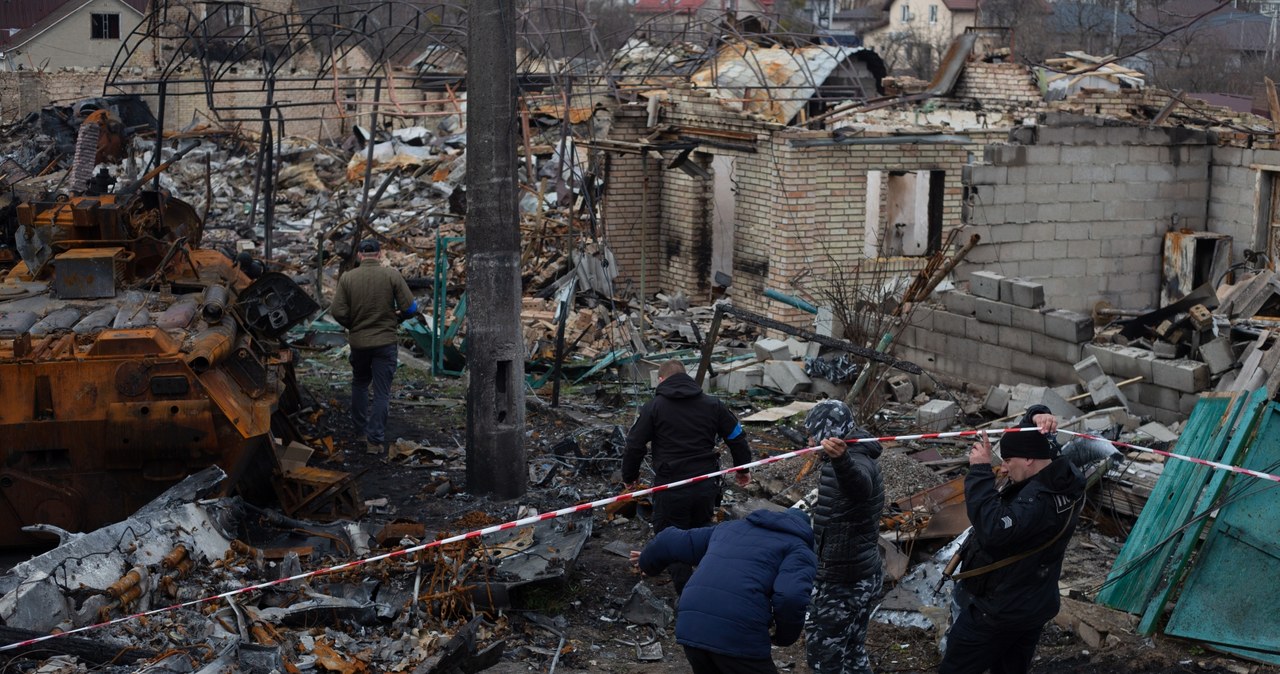 Tak wyglądają miasta, które były ostrzeliwane przez rosyjskie wojska /ANASTASIA VLASOVA /Getty Images