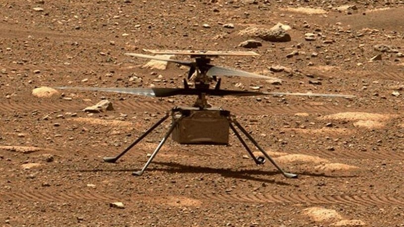 Tak wyglądał drugi lot drona na Marsie. Tym razem Ingenuity wykonał kilka manewrów /Geekweek