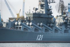 Tak wyglądał krążownik "Moskwa"