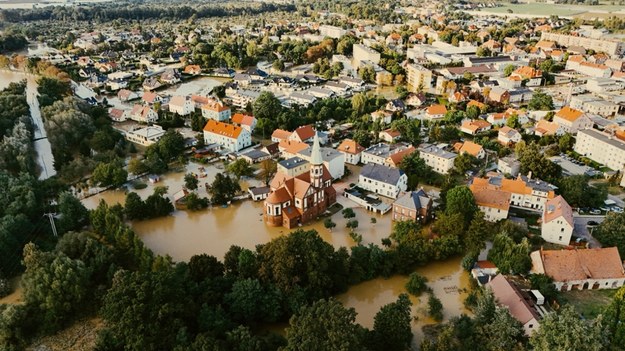 Tak wyglądał Lewin Brzeski 20 września /Andrzej Rudiak /PAP