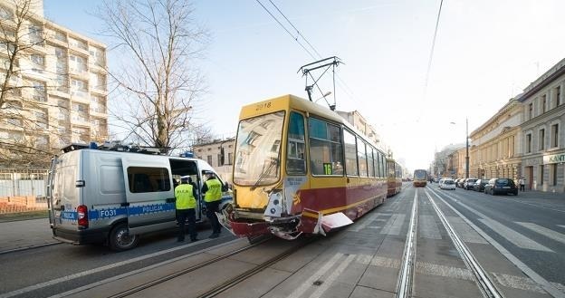 Tak wyglądał tramwaj po wypadku /PAP