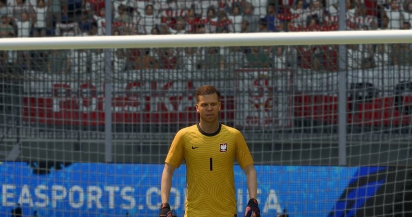 Tak wyglądał Wojciech Szczęsny w grze FIFA 22 /materiały prasowe