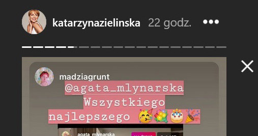 Tak wyglądała impreza Agaty Młynarskiej /Instagram