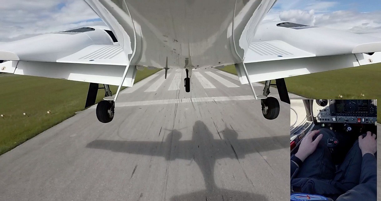 Tak wyglądało pierwsze lądowanie autonomicznego samolotu turystycznego /Geekweek