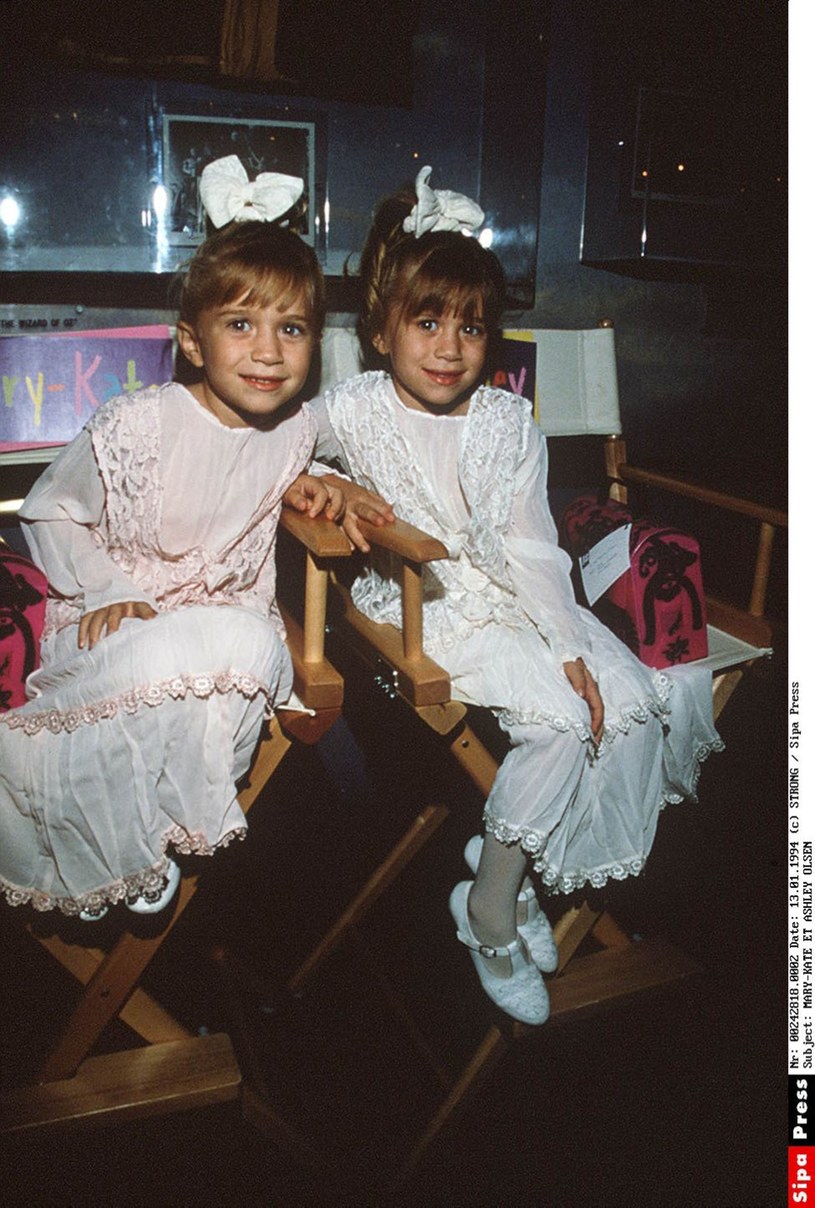 Tak wyglądały kiedyś Mary-Kate i Ashley Olsen /SIPA /East News