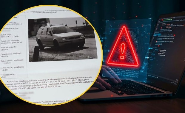 Tak wyłudzają pieniądze od kierowców. Uwaga na fałszywe mandaty!