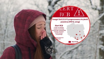 Tak źle nie było od lat. Mieszkańcy części Polski dostali alert RCB