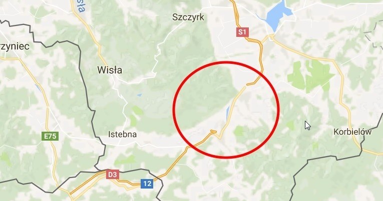 Taka "dziura" w S1 widnieje od lat, a budowa nie może ruszyć /Informacja prasowa