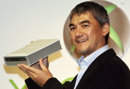 Takashi Sensui, człowiek odpowiedzialny za konsolę Xbox w Japonii i HD DVD. Wrzesień, 2006 /AFP
