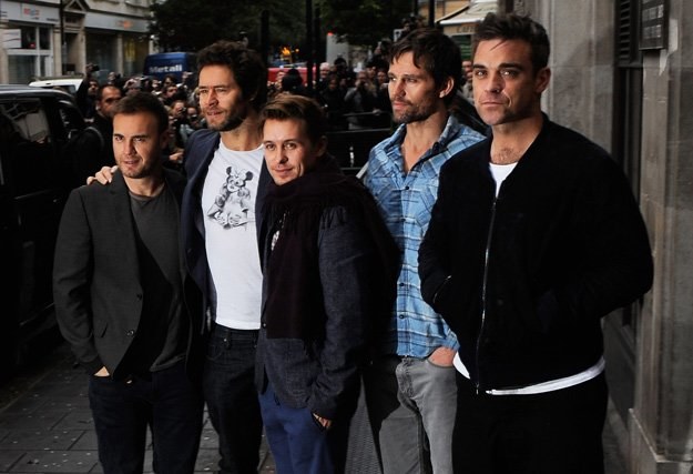 Take That w pełnym składzie - fot. Ian Gavan /Getty Images/Flash Press Media